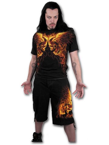 Pomysły na prezenty Men's Shorts with design Enemies in Fire